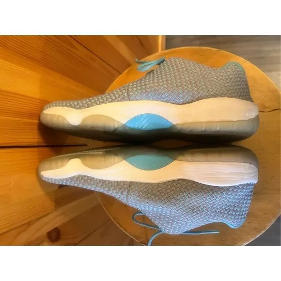 Nike Air Jordan Future Low youth Size 8.5Y Shoes Grey Blue Sneakers women size 1