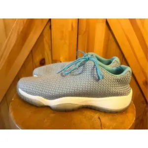 Nike Air Jordan Future Low youth Size 8.5Y Shoes Grey Blue Sneakers women size 1