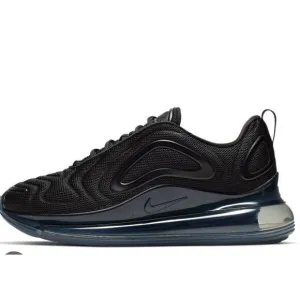 NIKE Air Max 720 &quot;Triple Black&quot; Running Shoes Size 5