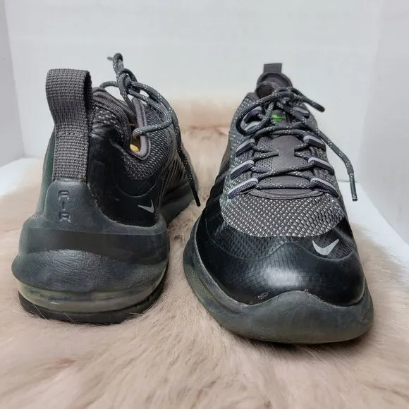 Nike Air Max Axis Premium Running Shoes Black And Grey AA2148-009 Mens Size 9.5