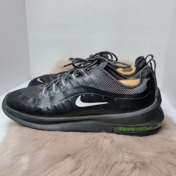 Nike Air Max Axis Premium Running Shoes Black And Grey AA2148-009 Mens Size 9.5