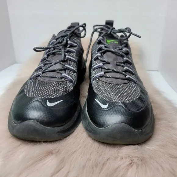 Nike Air Max Axis Premium Running Shoes Black And Grey AA2148-009 Mens Size 9.5