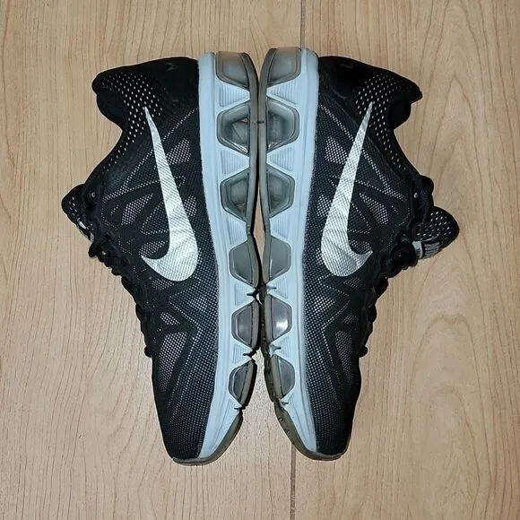 NIKE AIR MAX BLACK RUNNING SHOES