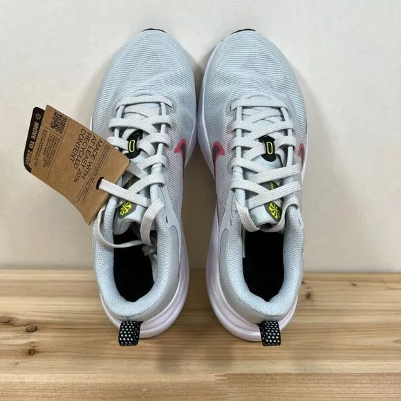 Nike Downshifter 12 running shoes Womens 5.5 Pure Platinum Black NEW with Box