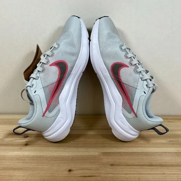 Nike Downshifter 12 running shoes Womens 5.5 Pure Platinum Black NEW with Box