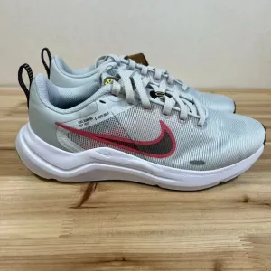 Nike Downshifter 12 running shoes Womens 5.5 Pure Platinum Black NEW with Box