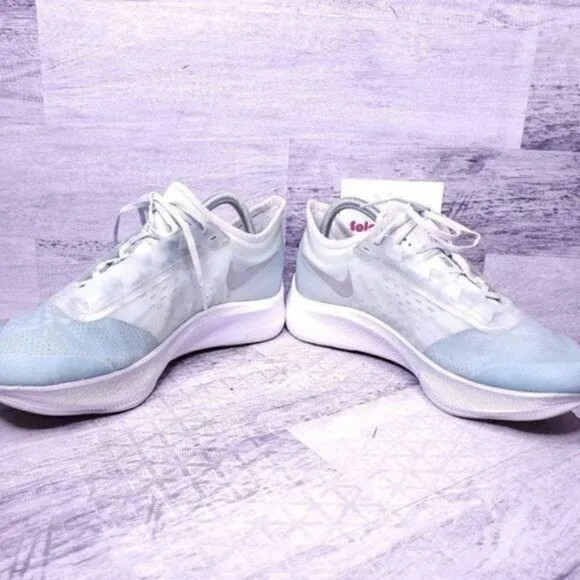 Nike Fly Zoom 3 Running Sneaker Ocean Cube Green Silver Women's sz 9.5