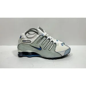 Nike Shox NZ SL Running Shoes 366571-142 White Neptune Blue Women’s Size 9