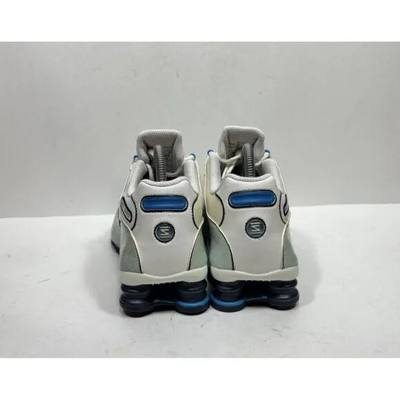 Nike Shox NZ SL Running Shoes 366571-142 White Neptune Blue Women’s Size 9