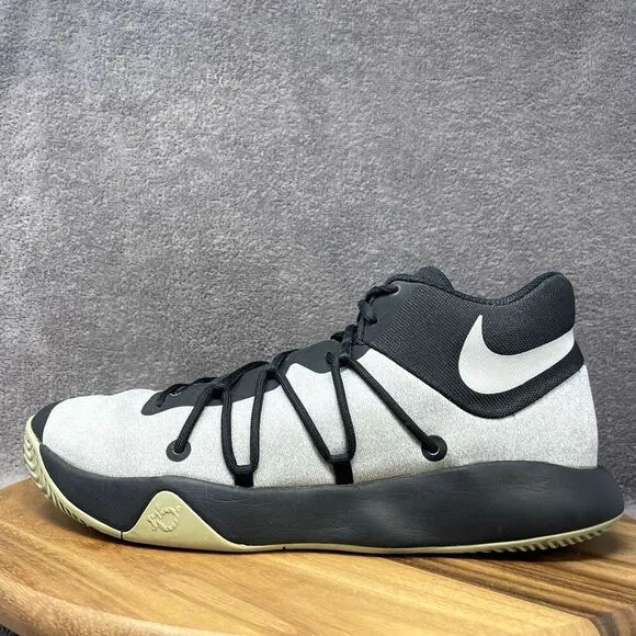 Nike Zoom KD Kevin Durant Trey 5 Basketball Shoes Size 13 Sneakers Black Gray 35