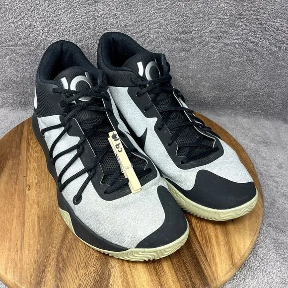Nike Zoom KD Kevin Durant Trey 5 Basketball Shoes Size 13 Sneakers Black Gray 35