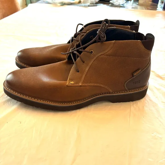 Nunn Bush Denali boots waterproof plain toe Chukka brown SZ 11 M NWT