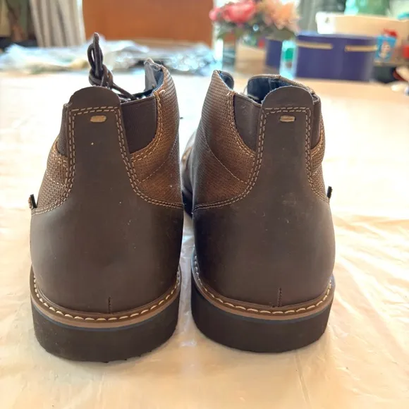 Nunn Bush Denali boots waterproof plain toe Chukka brown SZ 11 M NWT