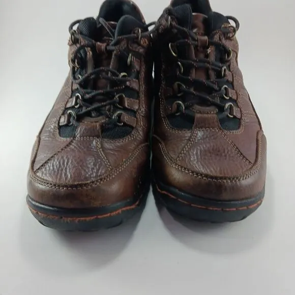 Nunn Bush Men's 11M Brown Leather Oxford Utility Shoe. Rubber Soles.............