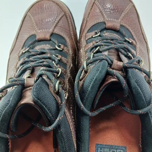 Nunn Bush Men's 11M Brown Leather Oxford Utility Shoe. Rubber Soles.............