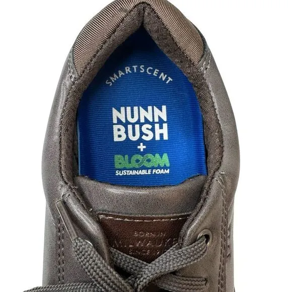 NUNN BUSH Gray Aspire Lace Up Oxford Sneaker Size 8.5