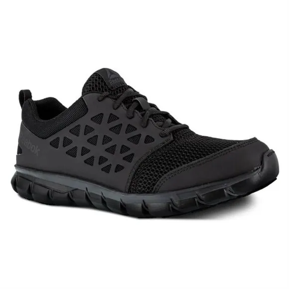 NWOB $120 Reebok Sublite Cushioned Work Shoe - Alloy Toe