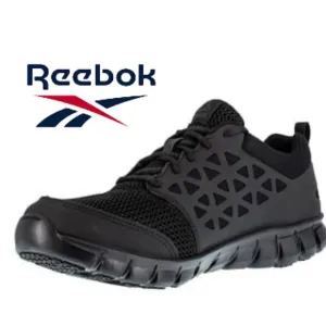 NWOB $120 Reebok Sublite Cushioned Work Shoe - Alloy Toe