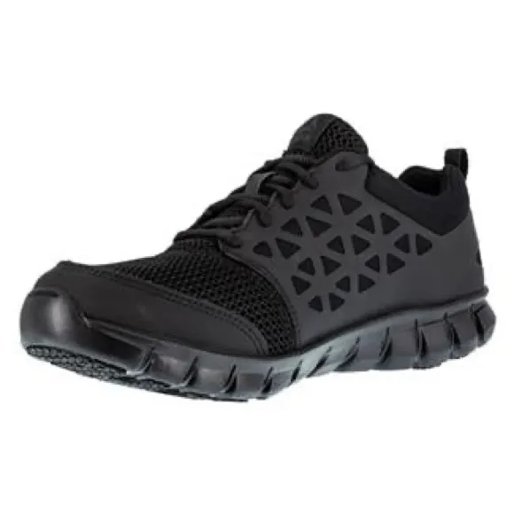 NWOB $120 Reebok Sublite Cushioned Work Shoe - Alloy Toe