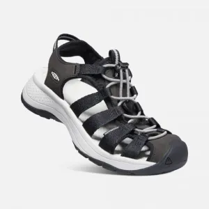 NWOB KEEN Astoria West Black Waterproof Outdoor Trail Hiking Sandals Womens 9.5