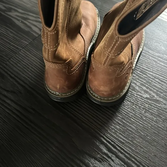NWOB🍍 NEW MENS WOLVERINE ANTHEM WELL BROWN W02288 WATERPROOF BOOTS 8 🍍