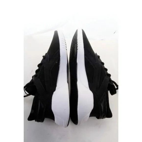 NWOB Reebok sneakers shoes fabric black lace up womens sz 8.5