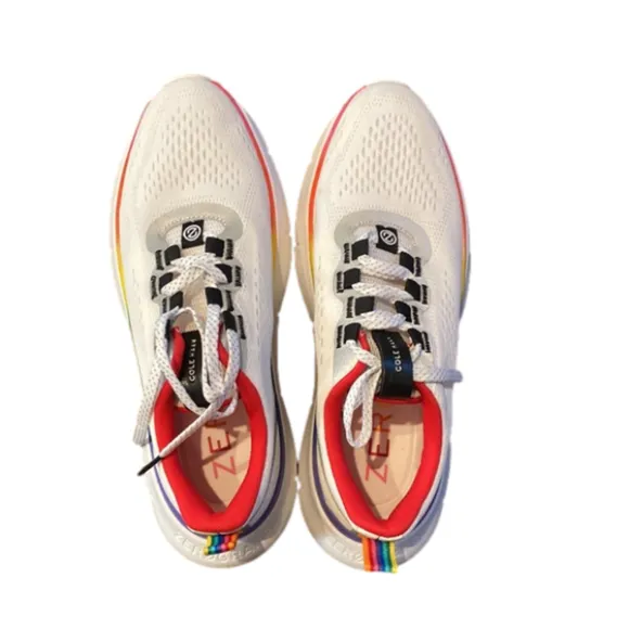 NWOT Cole Haan Rare! Zerogrand Journey Running Shoes Vibrant Rainbow | Size 7.5