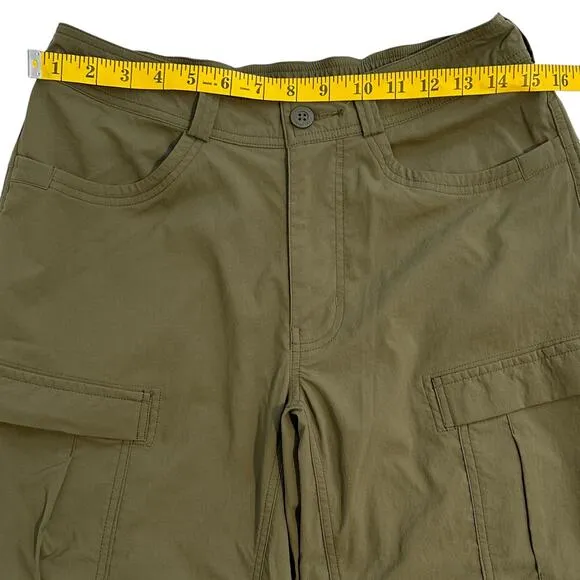 NWOT REI Co-op Sahara Convertible Cargo Pants Olive 32x32