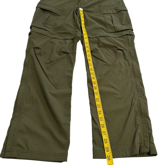 NWOT REI Co-op Sahara Convertible Cargo Pants Olive 32x32