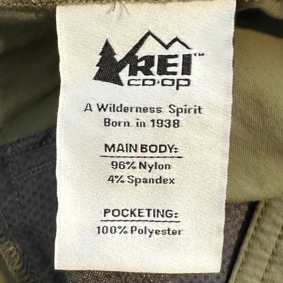 NWOT REI Co-op Sahara Convertible Cargo Pants Olive 32x32