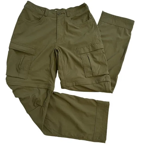 NWOT REI Co-op Sahara Convertible Cargo Pants Olive 32x32