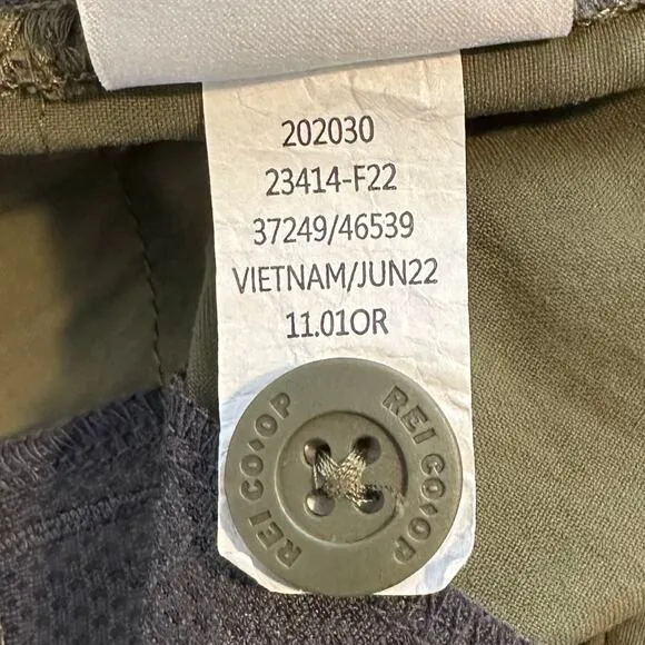 NWOT REI Co-op Sahara Convertible Cargo Pants Olive 32x32