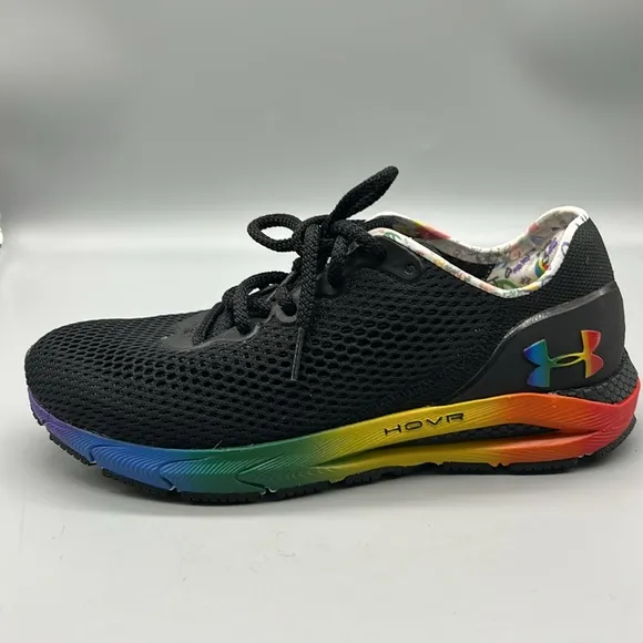 NWOT Under Armour HOVR Sonic 4 Running Shoes Pride Edition