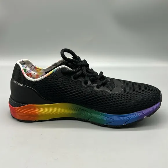 NWOT Under Armour HOVR Sonic 4 Running Shoes Pride Edition
