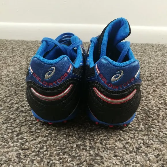 NWT ASICS Gel Dirt Dog Running Shoes XC Blue Mens Size 10.5