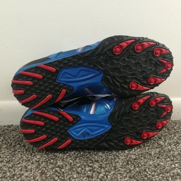NWT ASICS Gel Dirt Dog Running Shoes XC Blue Mens Size 10.5