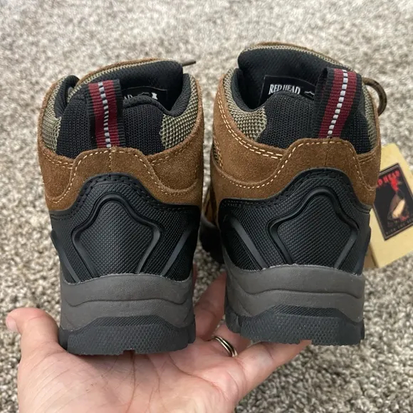 NWT Boy’s Youth Red Head Brand Zipline Waterproof Hiking Boots Size 13