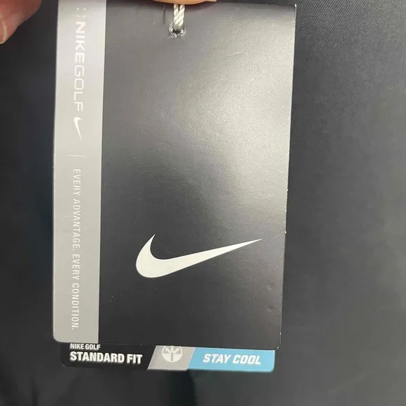 NWT Nike Golf Black Dri Fit Breathable Shorts Standard Fit Size 40
