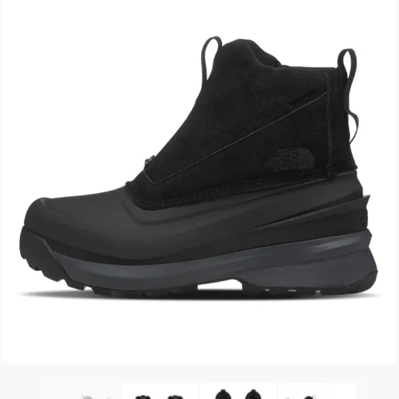NWT The North Face Waterproof Chilkat V Black Boots