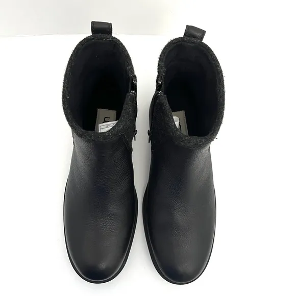 NWT | UGGS | Leather | Moto | Zip Boots
