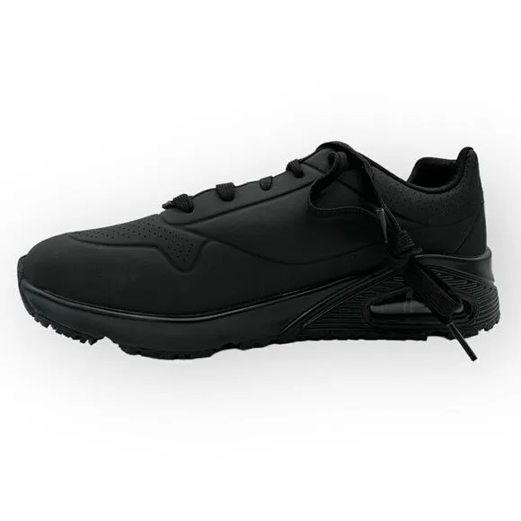 NWT Skechers Uno SR 108021 work Black/ Womens Size 8