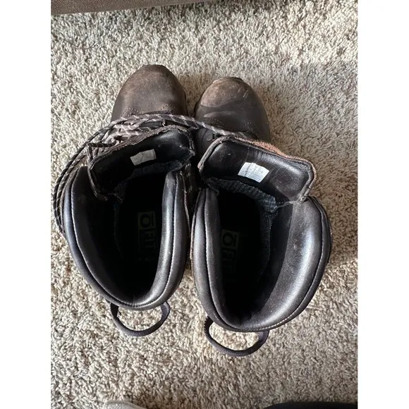 Oboz Bdry Yellowstone Hiking Boots Brown‎ Woman's  Size 9.5