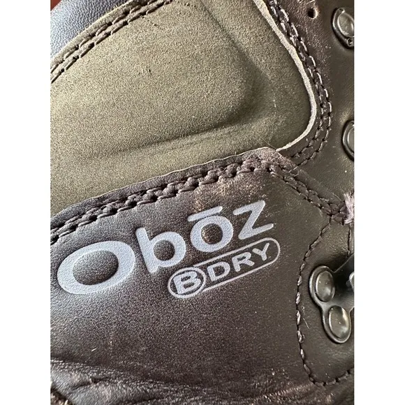 Oboz Bdry Yellowstone Hiking Boots Brown‎ Woman's  Size 9.5