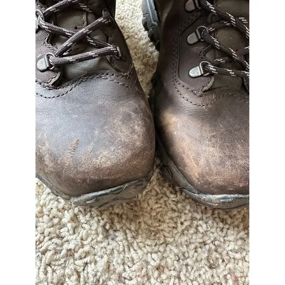 Oboz Bdry Yellowstone Hiking Boots Brown‎ Woman's  Size 9.5