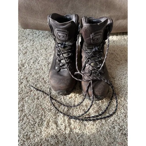 Oboz Bdry Yellowstone Hiking Boots Brown‎ Woman's  Size 9.5