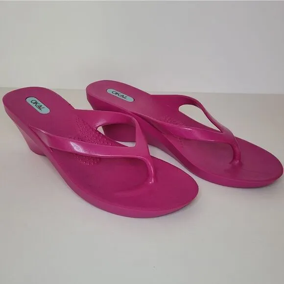 Oka-B Women's Alexa Electric Purple Heeled Sandals