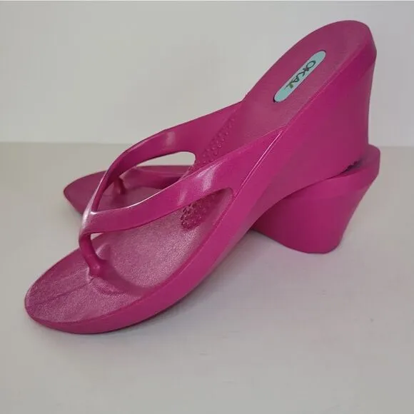 Oka-B Women's Alexa Electric Purple Heeled Sandals