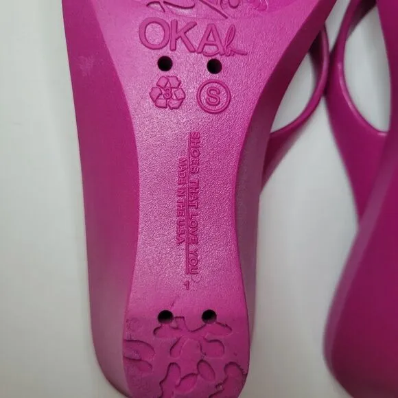 Oka-B Women's Alexa Electric Purple Heeled Sandals