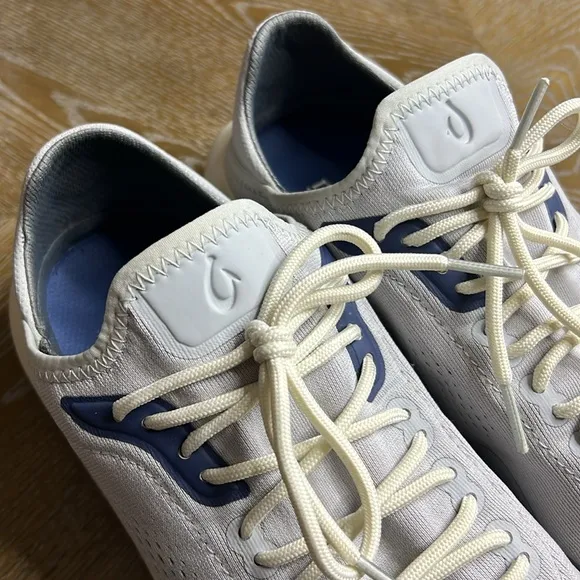 OLUKAI Kāholo Men’s Blue Vapor Breathable Athletic Shoes 43