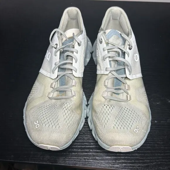 On Cloud 5 Womens Size 8.5 Running Shoes Sneakers White Blue
